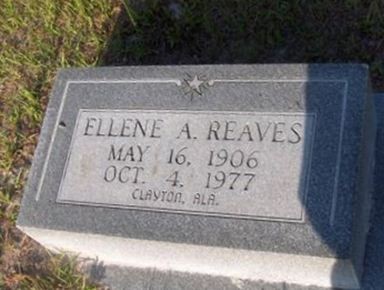 Ellene A. Reaves on Sysoon