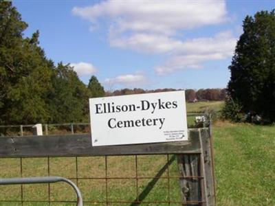 Ellison-Dykes Cemetery on Sysoon