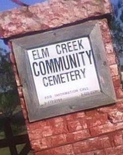 Elm Creek Community Cemetery on Sysoon