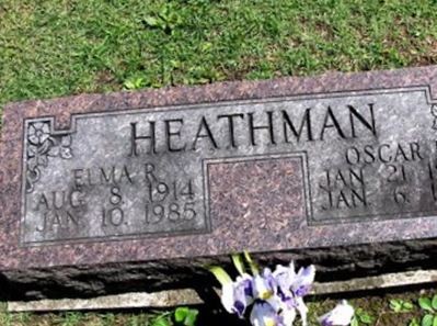 Elma R. LeGrand Heathman on Sysoon