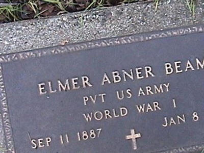 Elmer Abner Beam on Sysoon