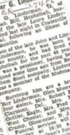 Elmer George Linderman on Sysoon