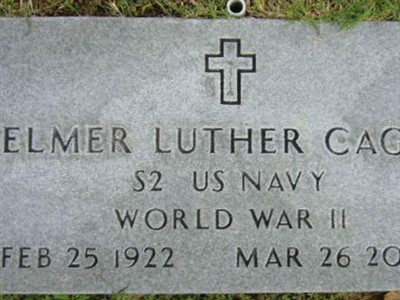 Elmer Luther Cagle on Sysoon