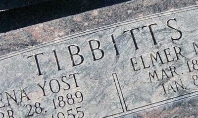 Elmer Moody Tibbitts on Sysoon