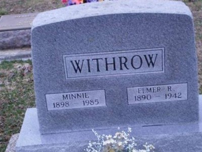 Elmer Richard Withrow on Sysoon