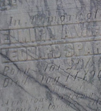 Elmira Agnes Gregory Sparks on Sysoon