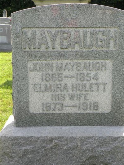 Elmira Hulett Maybaugh on Sysoon