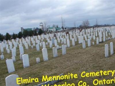 Elmira Mennonite Cemetery on Sysoon
