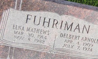 Elna Mathews Fuhriman on Sysoon
