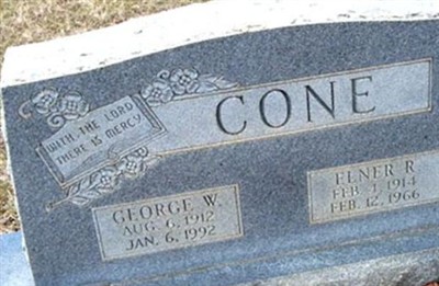 Elner R Cone on Sysoon