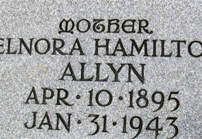 Elnora Hamilton Allyn on Sysoon