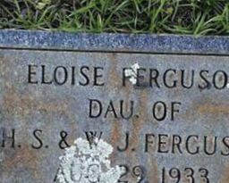Eloise Ferguson on Sysoon