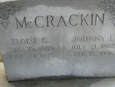 Eloise G. McCrackin on Sysoon