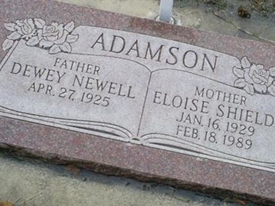 Eloise Shields Adamson on Sysoon