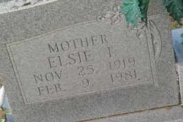 Elsie I. Combee on Sysoon