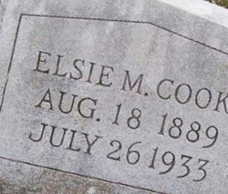 Elsie M. Cook on Sysoon