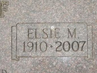 Elsie Mary Basham Goff on Sysoon