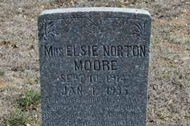 Elsie Norton Moore on Sysoon