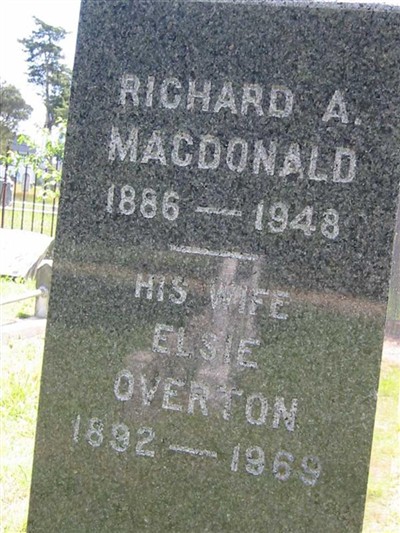 Elsie Overton MacDonald on Sysoon