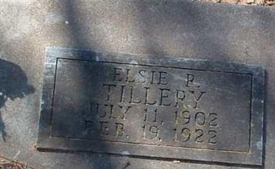 Elsie R. Tillery on Sysoon
