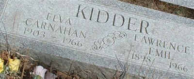 Elva Carnahan Kidder on Sysoon