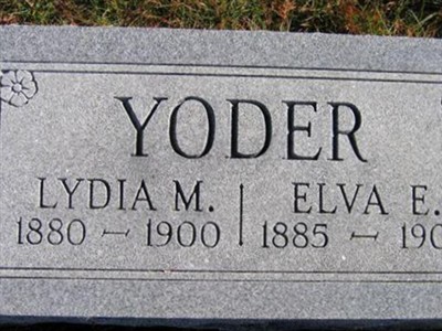 Elva E. Yoder on Sysoon