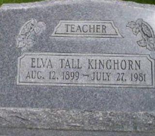 Elva Tall Kinghorn on Sysoon