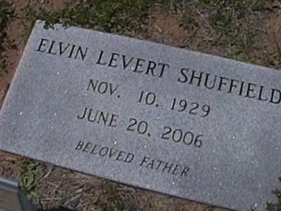 Elvin Levert Shuffield on Sysoon