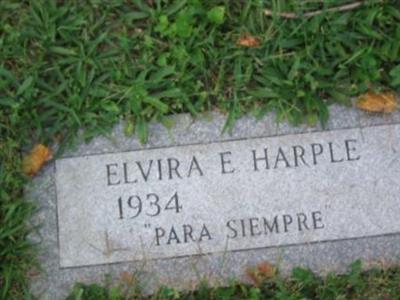 Elvira E. Harple on Sysoon