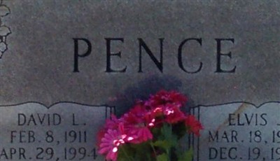 Elvis J. Pence on Sysoon