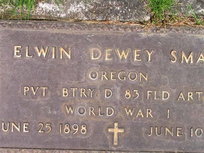 Elwin Dewey Smail on Sysoon