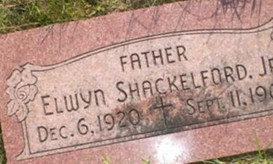Elwyn Shackelford, Jr on Sysoon