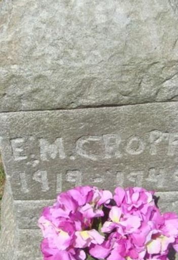 E M Cropp on Sysoon