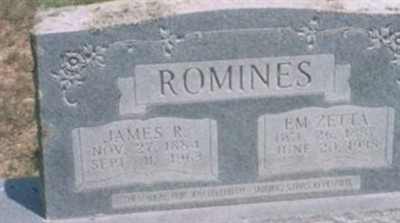 Em Zetta Miller Romines on Sysoon