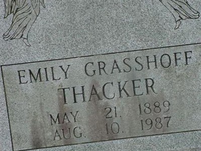 Emaline "Emily" Grasshoff Thacker on Sysoon