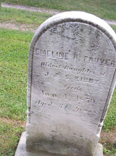 Emeline R Kibby Fauver on Sysoon