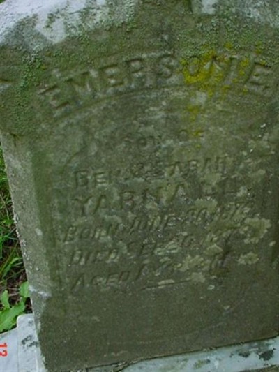 Emerson E Yarnell on Sysoon