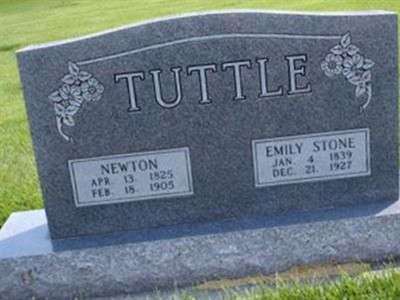 Emily Amelia Stone Tuttle on Sysoon