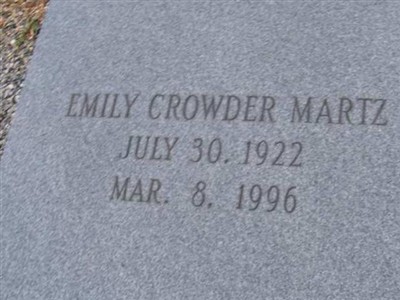 Emily Crowder Martz on Sysoon