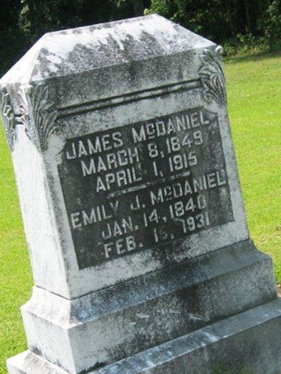 Emily J. Barrow McDaniel on Sysoon