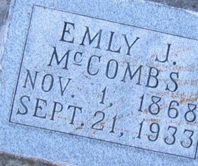 Emily Jane Fisk Ames McCombs on Sysoon