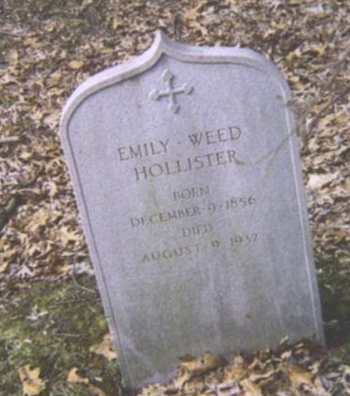 Emily Weed Hollister on Sysoon