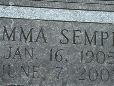 Emma B. Semple Berg on Sysoon