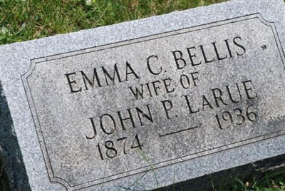 Emma C Bellis LaRue on Sysoon