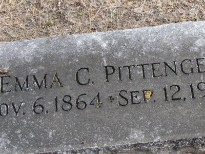 Emma C Pittenger on Sysoon
