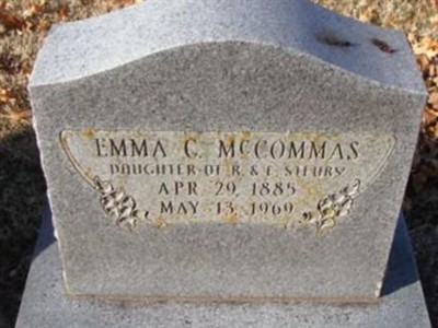 Emma C. Steury McComas on Sysoon