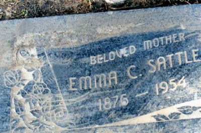 Emma Celia Wright Sattler on Sysoon