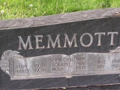 Emma Elizabeth Memmott Memmott on Sysoon
