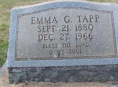 Emma G Tapp on Sysoon