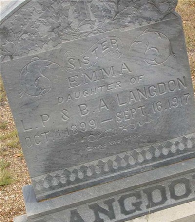 Emma J. Langdon on Sysoon